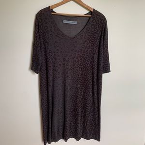 Raquel Allegra leopard dress